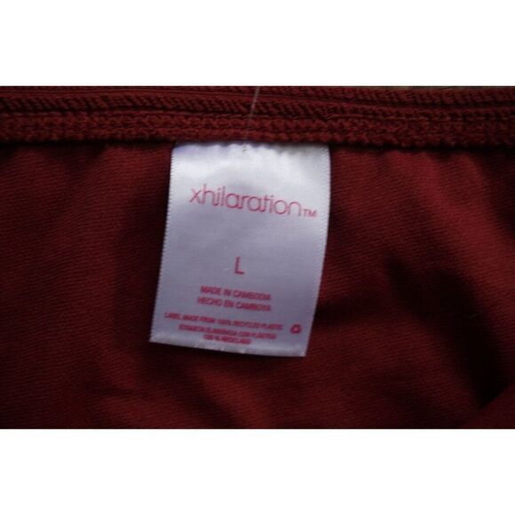 Xhilaration Juniors' Textured Cheeky Bikini Bottom | Coco | Size L | NWT - Picture 6 of 6